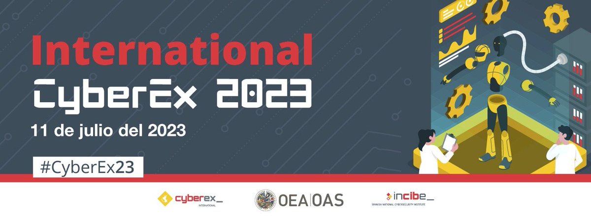 OEA_Cyber's tweet photo. #HOY, en el marco de #CyberSBC2023 y organizado junto a @INCIBE, tiene lugar #CyberEX2023: una de las competiciones de #Ciberseguridad más importantes del año.
320 participantes👩💻👩💻👨💻🧑💻👩💻
29 países (17 de @OEA_oficial)🌎
¿Quién ganará? Te lo contamos por aquí👇 https://t.co/dGf3fMK8kQ