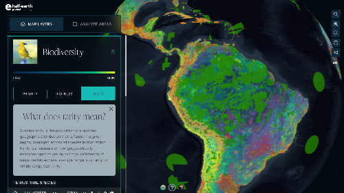 Esri_France's tweet photo. 🗺️ Explorez les lieux où la conservation des espèces est la plus nécessaire
Projet #HalfEarthProject qui vise à sauvegarder la moitié de la Terre et de la mer en partenariat avec @eowilsonfndtn, @Yale, @moldotorg, @vizzuality
👉https://t.co/P1g1GUSved
#biodiversité #ArcGIS https://t.co/VVlJJt7iDD