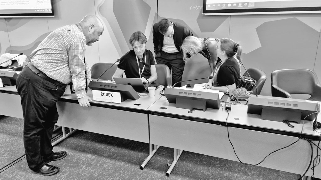 FAOWHOCodex's tweet photo. 📸 | It is also much easier to revise a text when you are not alone.
#CCEXEC84 | #CodexFamily https://t.co/tgbrxPiK8E