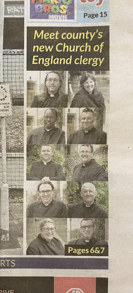 cofelancs's tweet photo. Coverage of recent @cofelancs ordinations #newrevs continues! A great interview by @GrahamLiver @BBCLancashire here with Martin and thanks to @leponline for front page trail and inside features yesterday @BpBlackburn @JillLCDuff @churchofengland @nickjmckee @samcheesman @BDBofE https://t.co/YZ0aFEeOWB