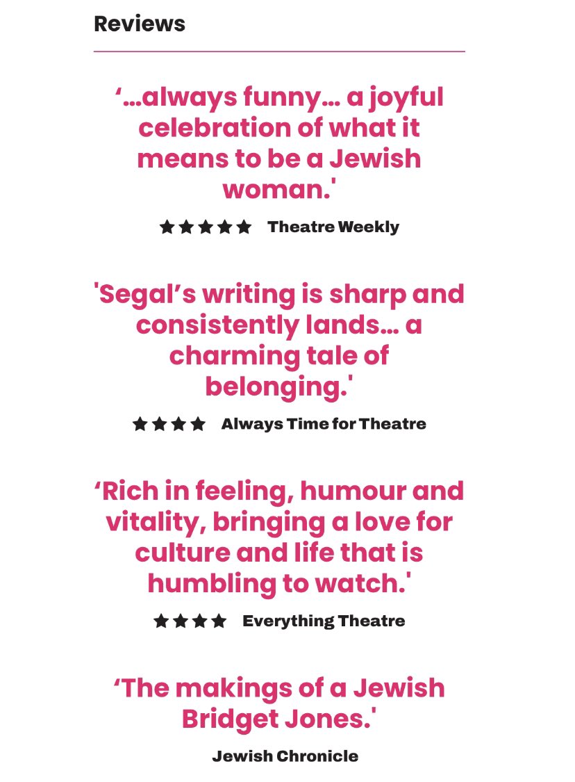 Hey guys, we just wanted to share some exciting news!

.<a href="/PickleThePlay/">P I C K L E</a> directed by <a href="/kaylatmf/">Kayla Martell Feldman (she/they)</a> is SOLD OUT at <a href="/sohotheatre/">Soho Theatre</a>!  Congrats to Kayla and the #Pickle team!🥯🥒