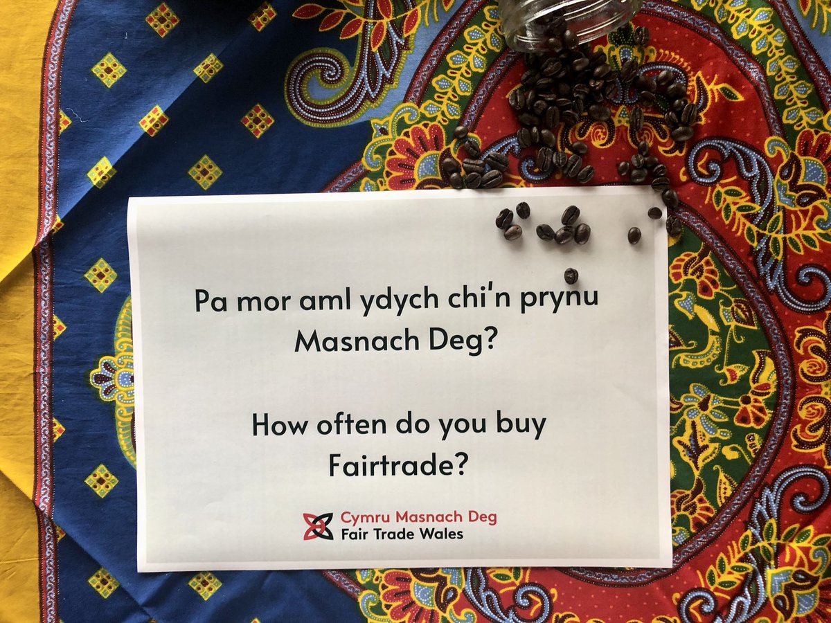 Dechrau nawr! Starting now!
 
Dathliad 15bl fel #CenedlMasnachDeg | 15yr celebration as a #FairTradeNation
 
Diolch to all those that have come from around Cymru and further afield to celebrate with us today at the Senedd