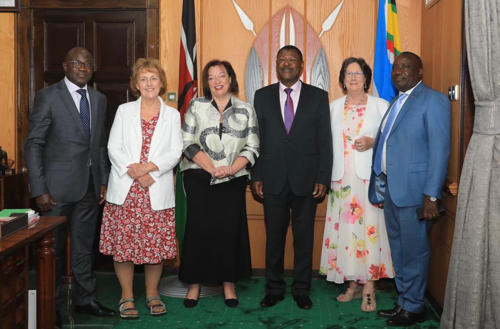 HonWetangula's tweet photo. In my efforts to enhance the longstanding relations between the Commonwealth Parliamentary Association (CPA-UK) and Kenya, I hosted the esteemed CPA-UK delegation in my office today. 
Led by the Honorable Lyn Brown, Member of Parliament for West Ham and Shadow Minister for Africa, the delegation brought forth a crucial discussion regarding the CPA's pursuit of a legal status within the United Kingdom. 

During this meeting, I fervently emphasized to the delegation the significance of maintaining the CPA's presence in the UK, not only due to the tangible benefits it offers, but also because of the deep-rooted nostalgic heritage that has connected our nations since 1911.

I ardently conveyed to the delegation, "Should the UK encounter any obstacles, we stand prepared to contribute towards upholding the vitality of the CPA. Considering our longstanding history dating back to 1911, we cannot contest its current status."

Furthermore, we engaged in an informative exchange regarding the composition of our respective legislative bodies. I took the opportunity to address the challenges faced by women who aspire to pursue political careers, encompassing various aspects such as political dialogue, social media hurdles, the conduct of female leaders, and the prevailing threats that deter women from seeking political office.

Hon. Brown expressed her organization's strong commitment to fostering increased female representation in Parliament, a sentiment I wholeheartedly shared. In this regard, I underscored the importance of advising political parties with significant influence to actively support female candidates by granting them  tickets to run for various elective seats in elections.. 

Acknowledging our society's persisting masculinity, I pointed out that Rwanda currently leads with an impressive 54% female representation in government, largely due to well-defined legal procedures.

We collectively recognized the elevated standards to which women politicians are often held, acknowledging both the challenges they face and the potential for transformative leadership they bring to the table.

I extended my sincere appreciation to the CPA-UK for their commendable efforts in enhancing the capacity and effectiveness of Kenyan parliamentarians and staff. Their contributions have undeniably played a crucial role in empowering our parliamentary system and fostering meaningful progress in our legislative endeavors