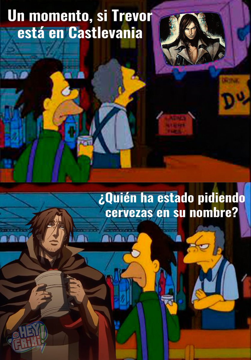 HeyFrikiChannel's tweet photo. Uhh... ¿Grand Cross? ... ¡Bola de babosos!
- Ricke
#Castlevania #CastlevaniaNetflix #TrevorBelmont https://t.co/wY3ZnmYb9L