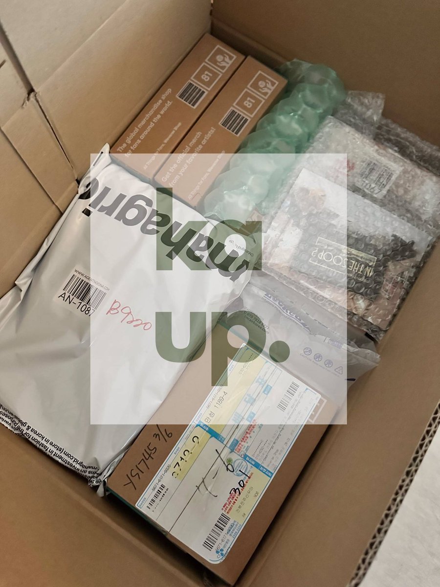 kaupcart's tweet photo. #kaupdates

Sorry for being inactive, Box 4 confirmed ship out na po! 2 weeks eta from kr to ph. 

for ITS VOD pc tingi batches, we are still unable to add some people to the gdm we’ll try to create another one once the item’s on hand or send individual notice nalang po. https://t.co/ipDtXJ7NCK