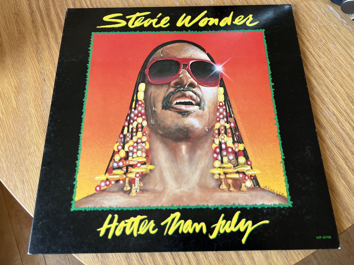 Stevie Wonder "hotter than july"
暑いから今日の作業用BGMはこれで始めるぜ！ https://t.co/bzQHNObg66