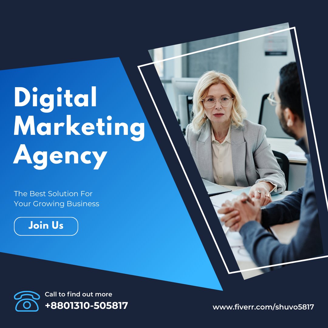 Grow your Business with us.
#DigitalMarketing #digitalmarketingagency #businessgroth #digitalmarketinginusa #YouTuber #youtubemarketing #youtubebanners #facebookads #instagramads #googleads #facebookmarketing