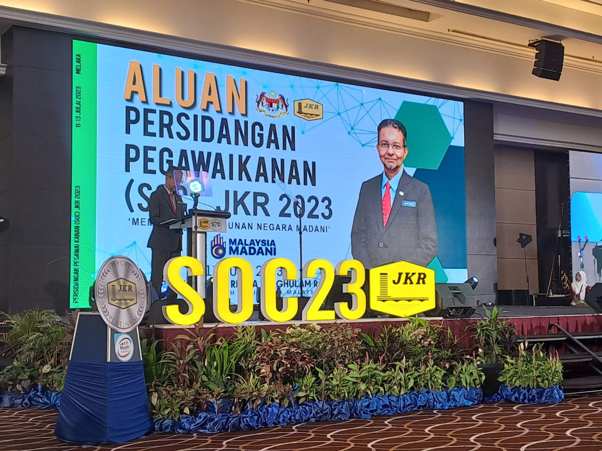 JKRLabuan's tweet photo. 11hb Julai 2023 Syabas JKR Melaka - Persidangan Pegawai Kanan (SOC) JKR Malaysia 2023 Turut Disertai Oleh JKR WP Labuan - Memacu Pembangunan Negara  Madani https://t.co/zxgdUKZ1ns