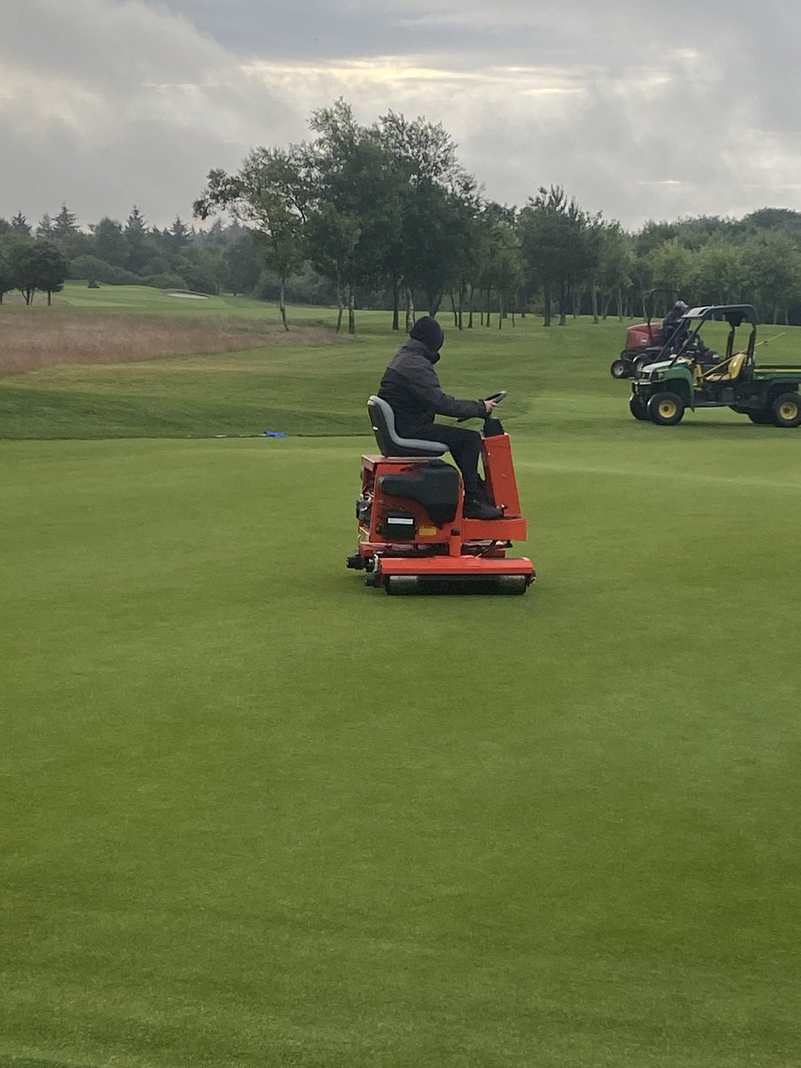 gkneil's tweet photo. Day 1 of the @ScottishGolf boys championship @Portlethengc  a testing morning but the apprentices are nailing it. https://t.co/Gu382PWEn5