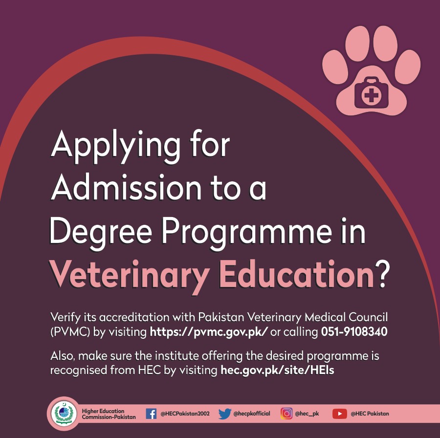 HEC Pakistan on Twitter "📢 Important Notice for Students and Parents