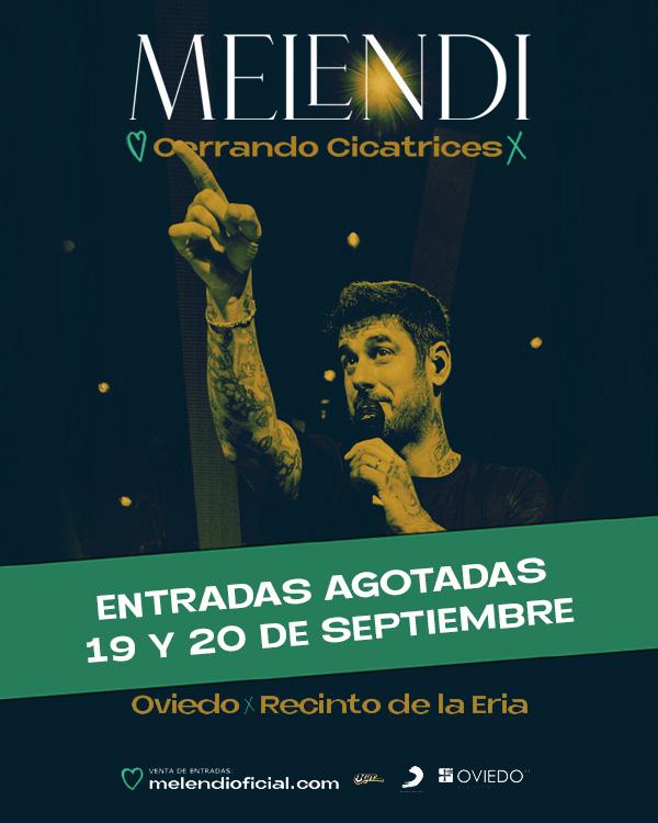 melendi_tour's tweet photo. Sin palabras, primera fecha en Oviedo agotada en minutos y la segunda en horas. Qué increíble que estas cosas nos sigan pasando después de 20 años.
GRACIAS ❤️ #CerrandoCicatrices https://t.co/0BWy3hqSZ8