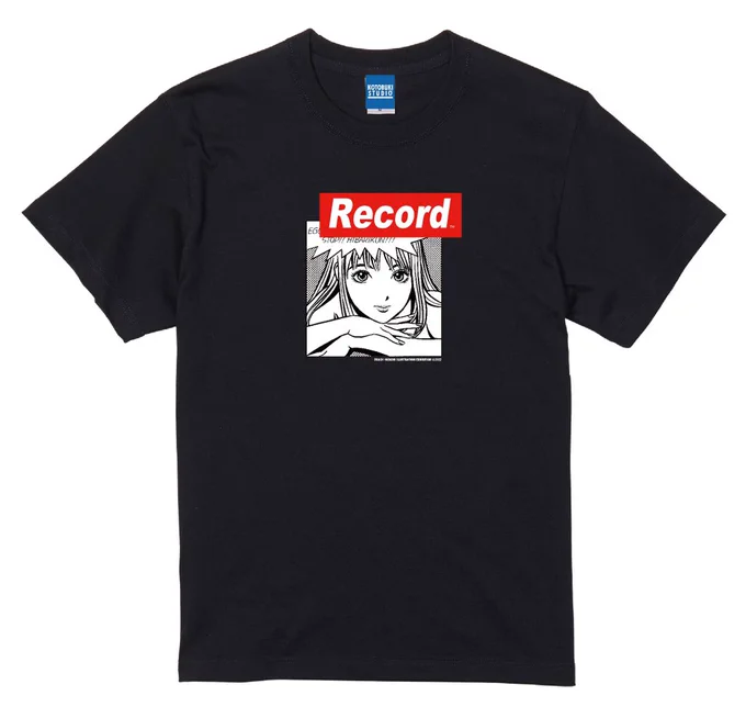 お次は大阪『RECORD』展で飛ぶように売れたRECORD T。東京で売るのは初。大阪では地元タイガースカラーの黄色が1番人気でした笑。 それとテクノファンに人気のシンセガールTも今回増刷したよ。一見派手か!と思うけど、意外に馴染んで着れるよ。女子が着ると超カワイイ。おっさんもまあ、それなりに。