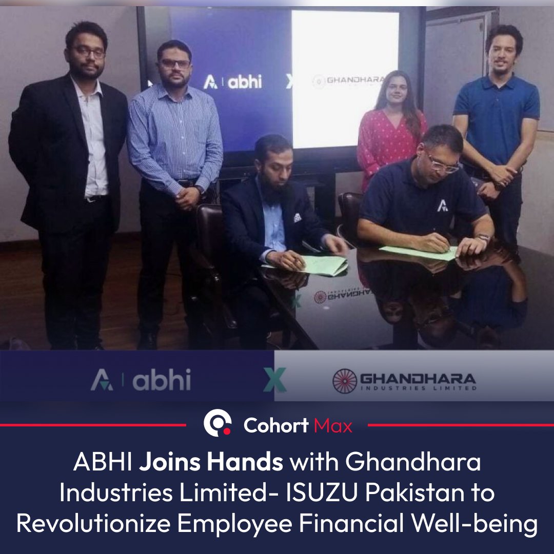<a href="/abhikaropk/">Abhi</a>, a financial freedom platform, has joined hands with Ghandhara Industries Limited – ISUZU Pakistan, a motor vehicle manufacturer. The partnership will revolutionize the financial well-being for employees. Through ABHI's powerful cooperation, it will give Ghandhara
