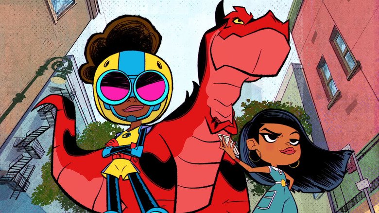 PawsOnAnimation's tweet photo. Moon Girl and Devil Dinosaur S1: W or L? 🌕👩🏾🐾💥 #Disney #season1 #moongirlmagic 
#MoonGirlAndDevilDinosaur #animation #tvseries #superhero #adventure #comic #diamondwhite https://t.co/uYb1svEuNU