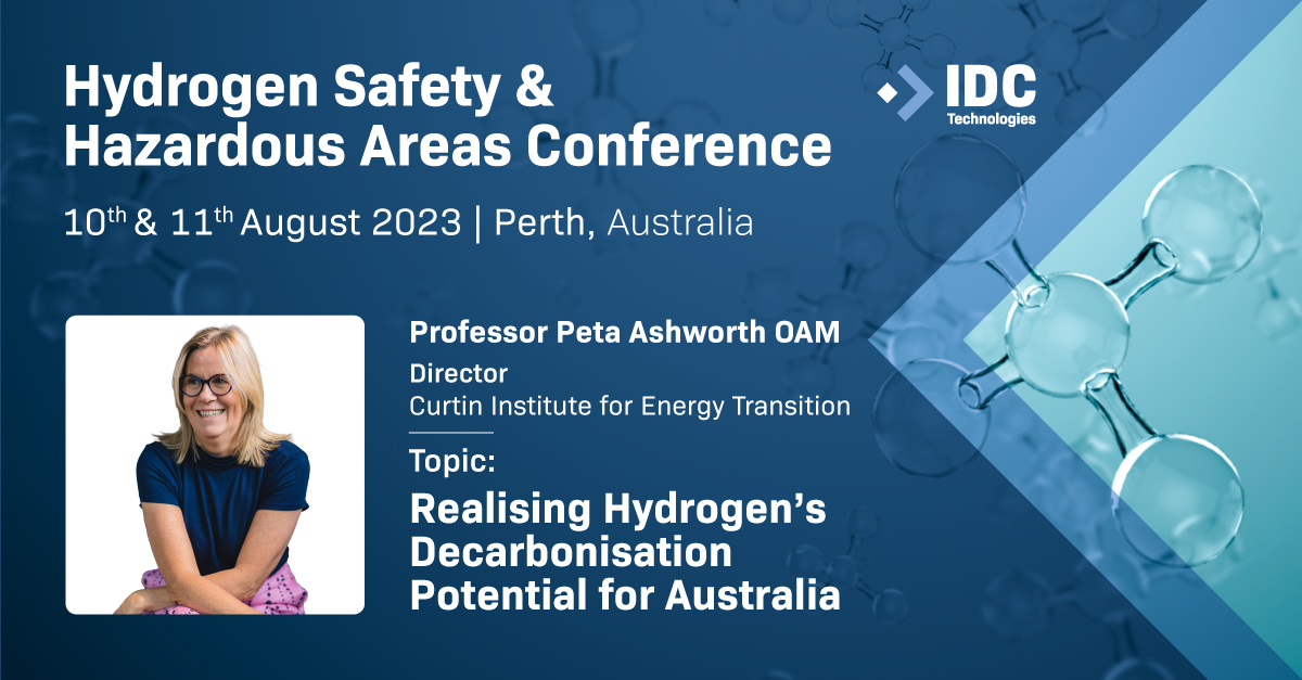 Curtin Institute for Energy Transition (@energycurtin) on Twitter photo Director <a href="/PetaAshworth_/">Peta Ashworth</a> will be the keynote speaker at the #Perth Hydrogen Safety & Hazardous Areas Conference discussing #decarbonisation and #hydrogen
Tickets and more info: rb.gy/8cheu Director <a href="/PetaAshworth_/">Peta Ashworth</a> will be the keynote speaker at the #Perth Hydrogen Safety & Hazardous Areas Conference discussing #decarbonisation and #hydrogen
Tickets and more info: rb.gy/8cheu