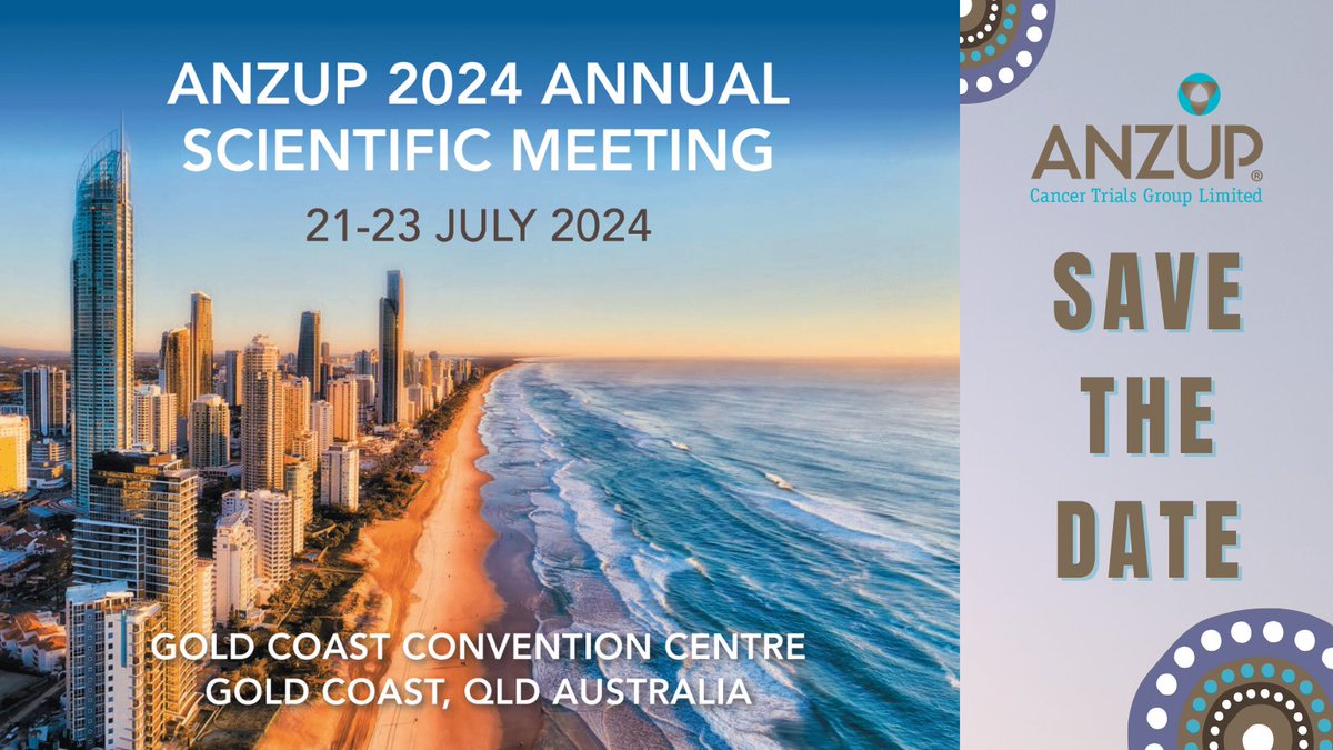 Huge thanks to all the incredible presenters, attendees and sponsors for making #ANZUP23 ASM a tremendous success! We appreciate your participation and support. See you next year in Gold Coast for #ANZUP24 ASM.