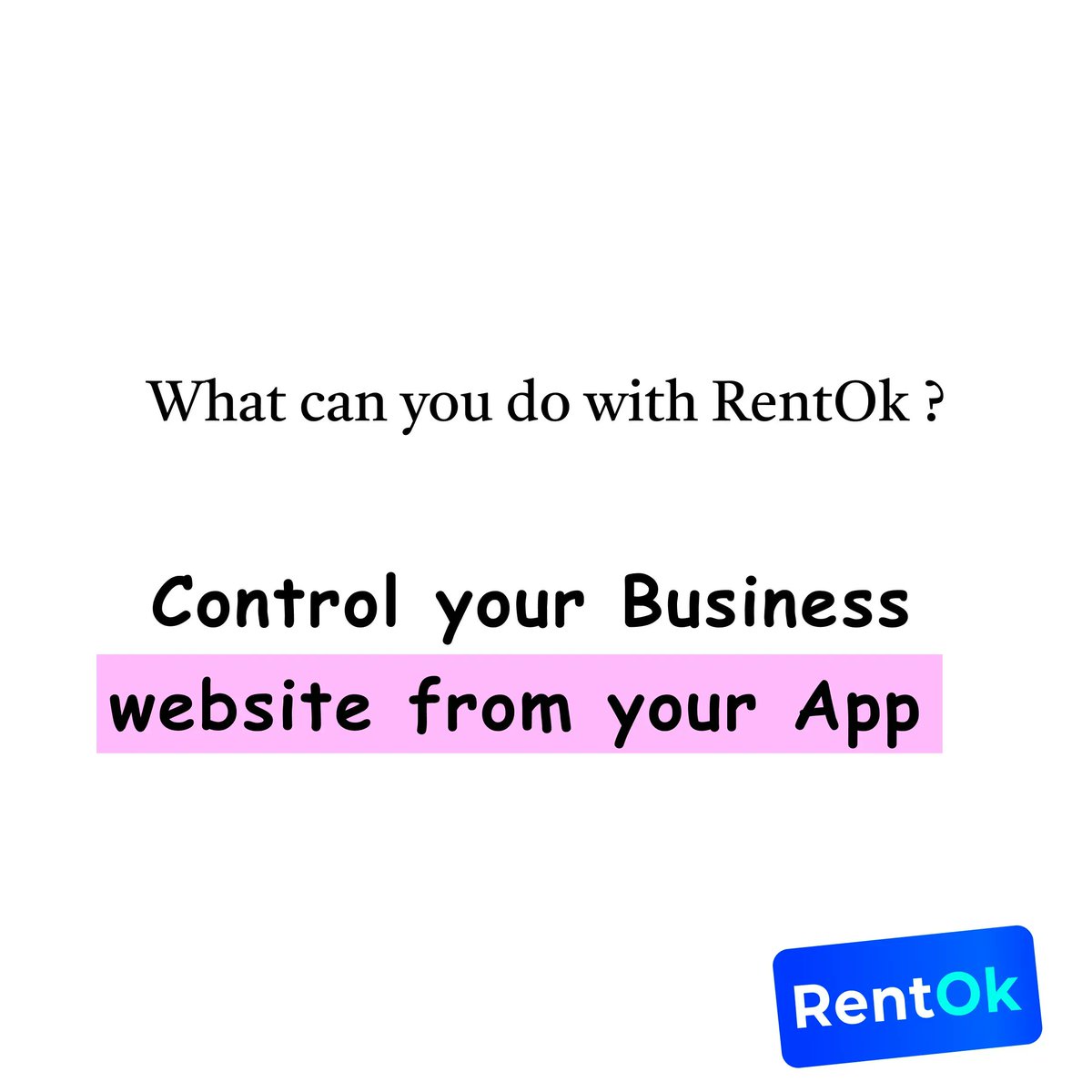 rentokofficial's tweet image. Get a Real-time app synced business website !!
Change photos, details and amenities from RentOk app. 

#RentingAasanHai #SmartProperty