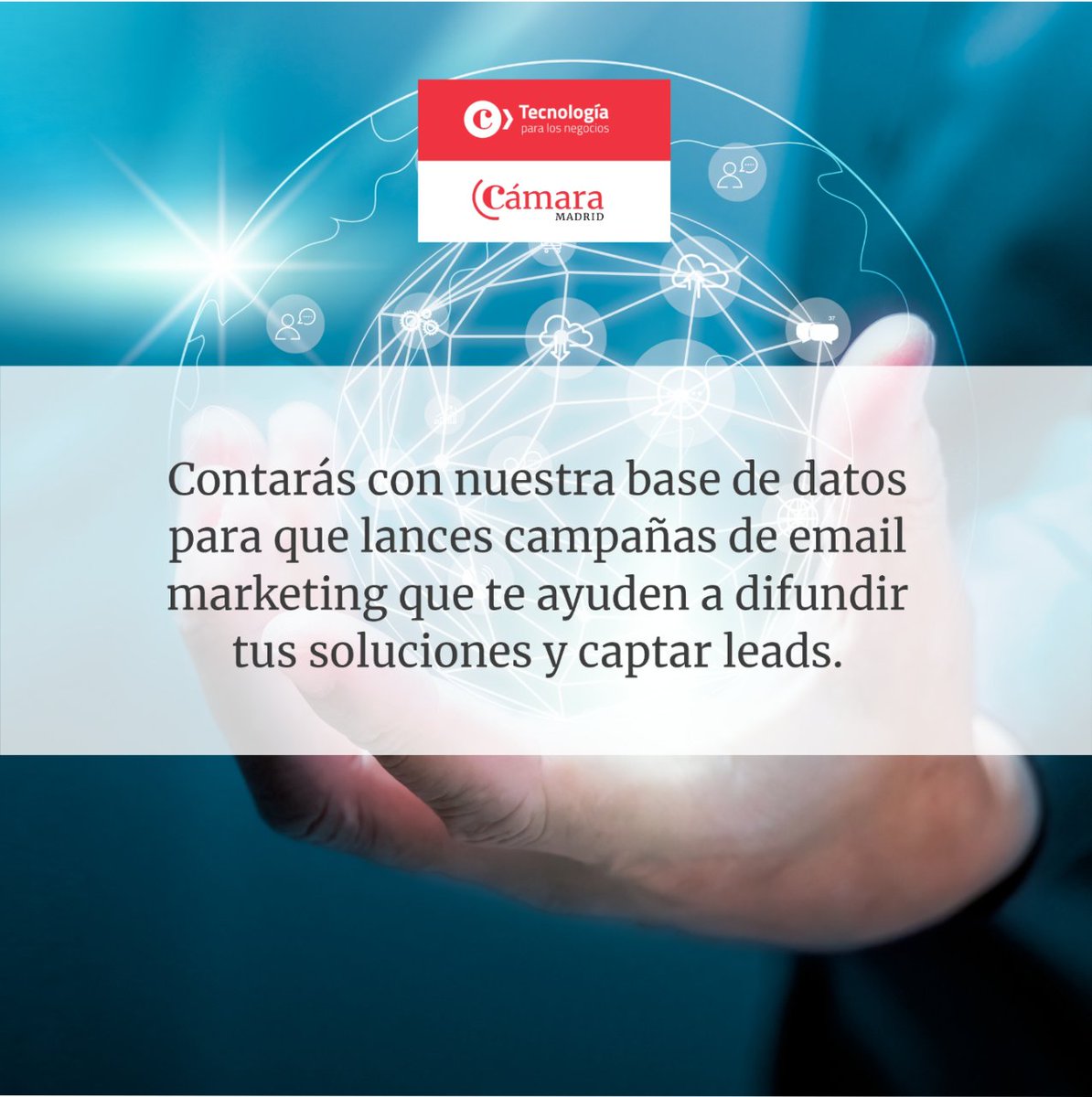 TICnegociosMAD's tweet photo. 💡¡Conviértete en proveedor homologado de TIC Cámara Madrid y capta nuevos leads para tu negocio!
Hazte proveedor aquí: https://t.co/mg8k0jkJFc
#TICNegocios #TICNegociosMadrid #CámaraMadrid #proveedorhomologado #empresasenmadrid #transformaciondigital #redinteligente https://t.co/e6nNr9a301