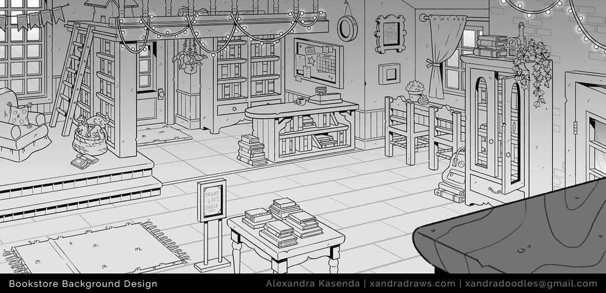 xandradoodles's tweet photo. Happy #PortfolioDay! I'm Alex and I'm a Background Designer in TV animation💖 #bgdesign

Previous projects: Futurama (Rough Draft), The Proud Family (Disney TVA)

🎨 Portfolio: https://t.co/mz5AyUE7Dv 
📧 E-mail: xandradoodles@gmail.com
💻 Everywhere else: @xandradoodles https://t.co/F612lh5PBD