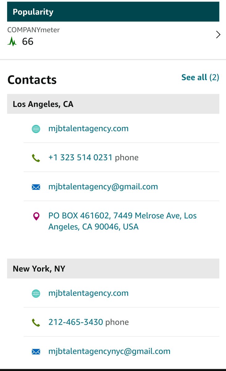 Fantastic work <a href="/MJBTalentAgency/">MJB Talent Agency</a> to get people's eyes on your greatness 👏
