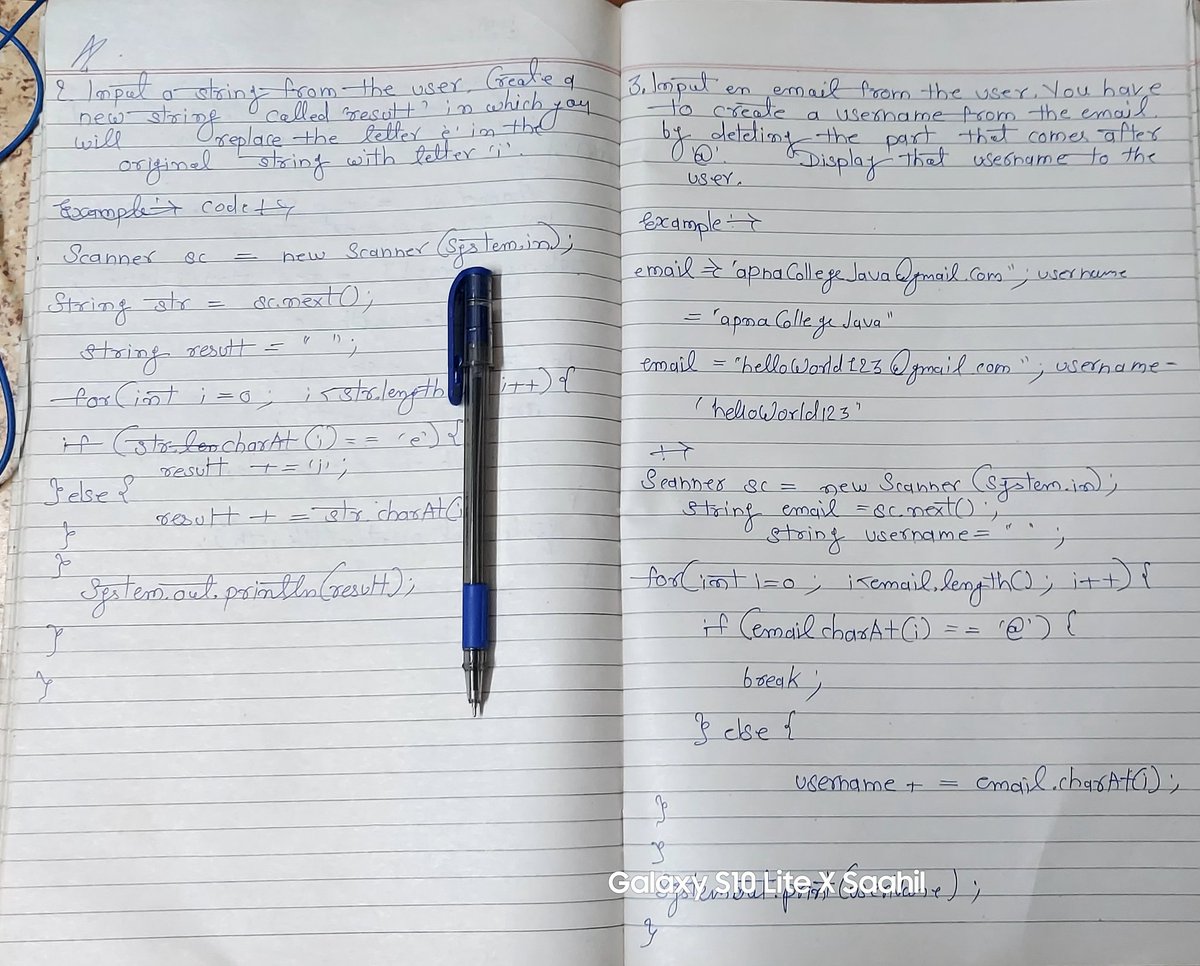 Sahilsher2710's tweet image. today i spend 2 hours on my studies.
On learning Strings in java  language 60% done
#day4
#7dayscodechallenge
#30dayscodechallenge