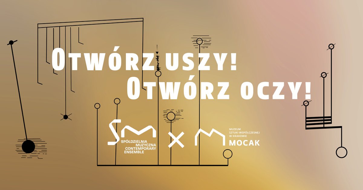 🎶Nowy cykl warsztatów "Otwórz uszy! Otwórz oczy!" organizowany razem ze Spółdzielnią Muzyczną!

Startujemy już w tę niedzielę, 16 lipca, o godz. 12 >> Zabawki dźwiękowe. Konstruowanie i obsługa prostych instrumentów muzycznych

Zobacz harmonogram zajęć >> mocak.pl/otworz-uszy-ot…