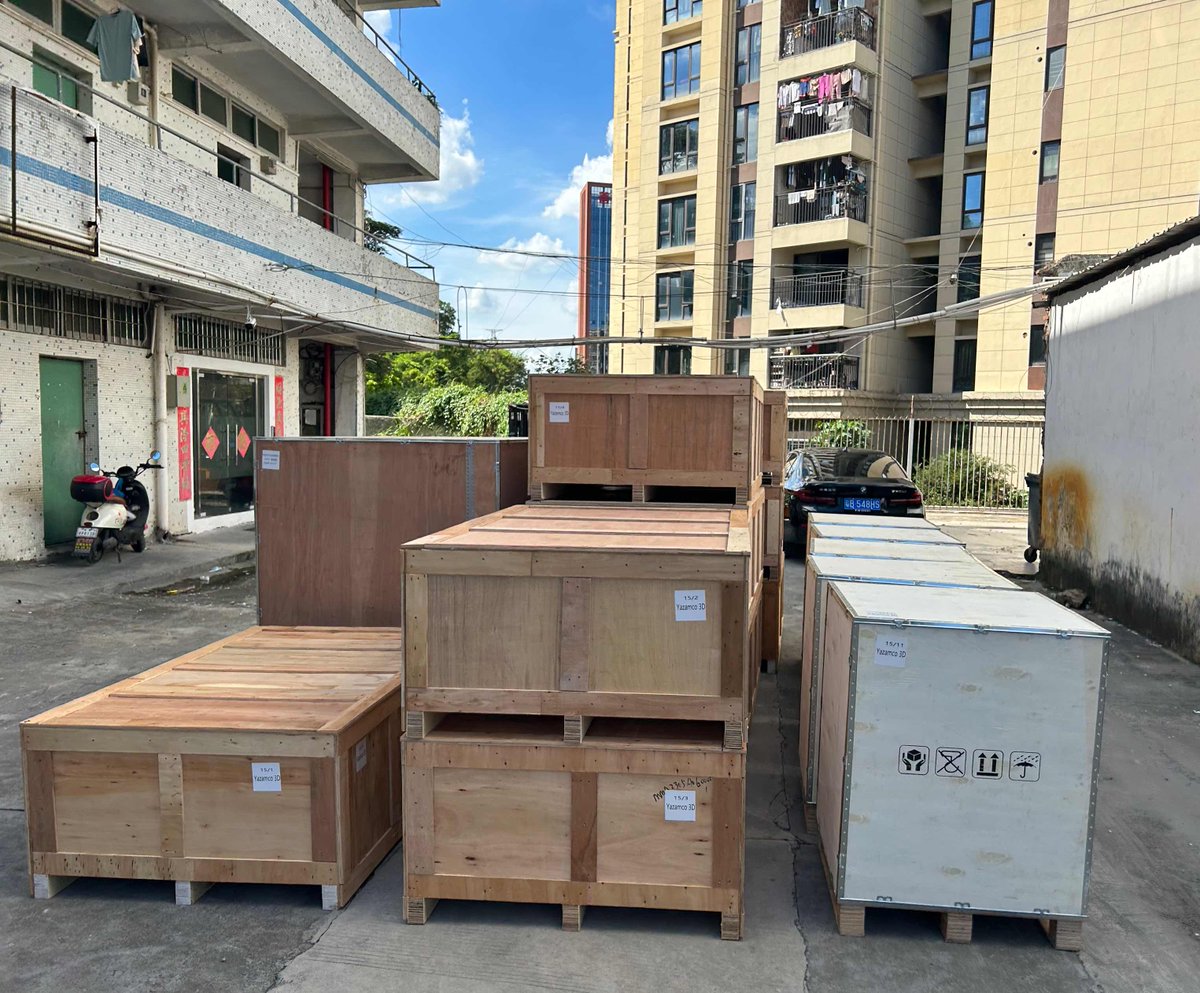 Mingda2014's tweet image. 15 wooden boxes shipped out today. 🥱 #3dprinter #large3dprinter #mingda3dprinter