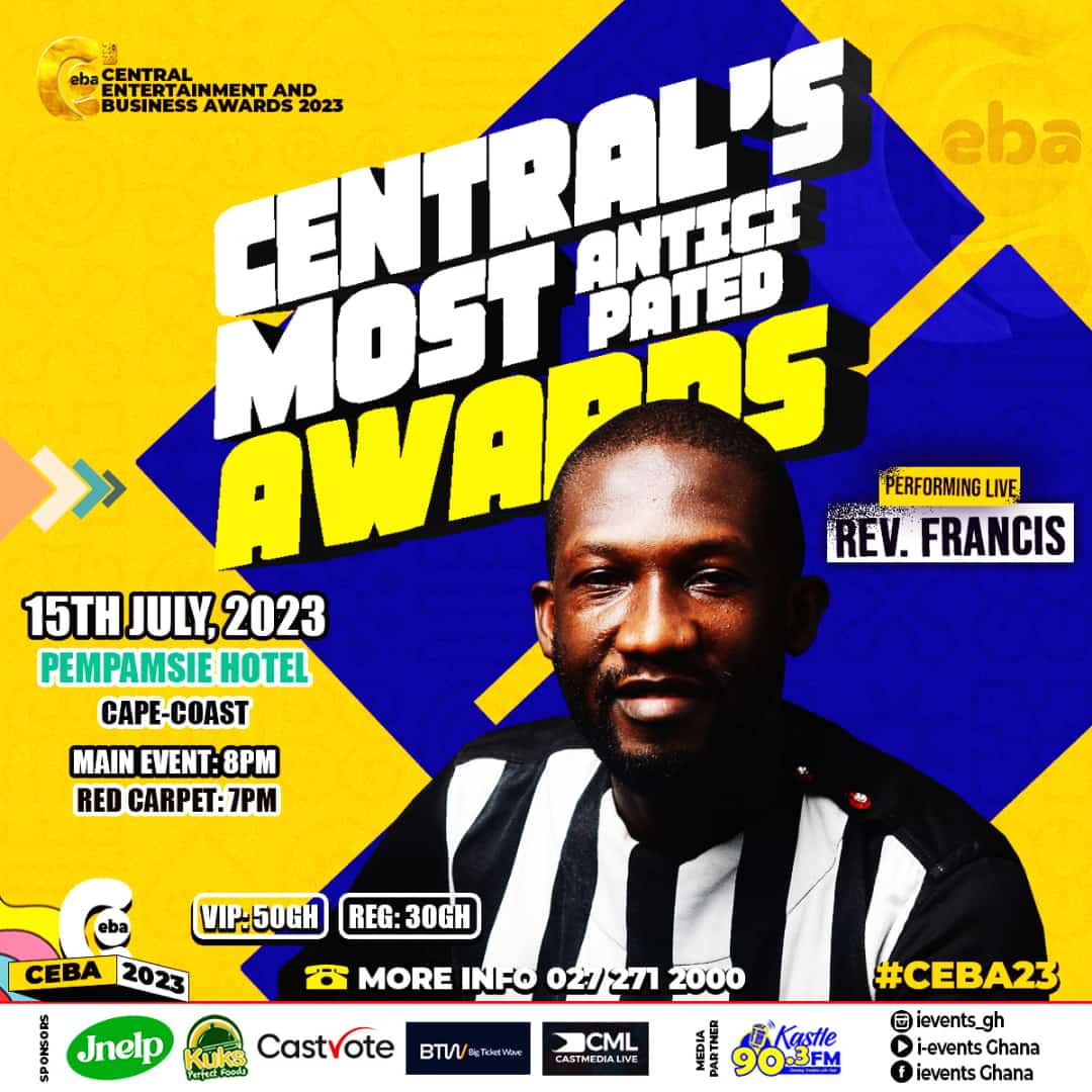 Mediaconnectgh_'s tweet photo. Diamond King and Rev. Francis billed to perform at This Years CENTRAL ENTERTAINMENT AND BUSINESS AWARDS🔥 happening live at @pempamsiehotel  inside CAPE COAST on 15th July, 2023. 

RATE: REG-30GHC VIP-50GHC

#CEBA23🔥
EXPECT GREATNESS🔥
Cc: @ievents_gh https://t.co/aqdUhao24D