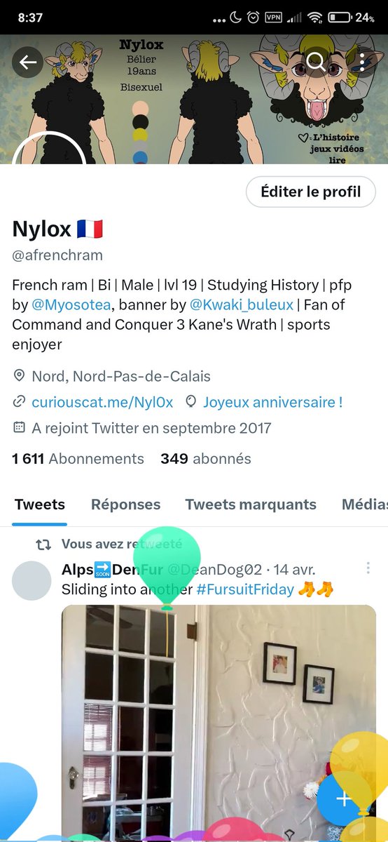 20 ans aujourd'hui ^^