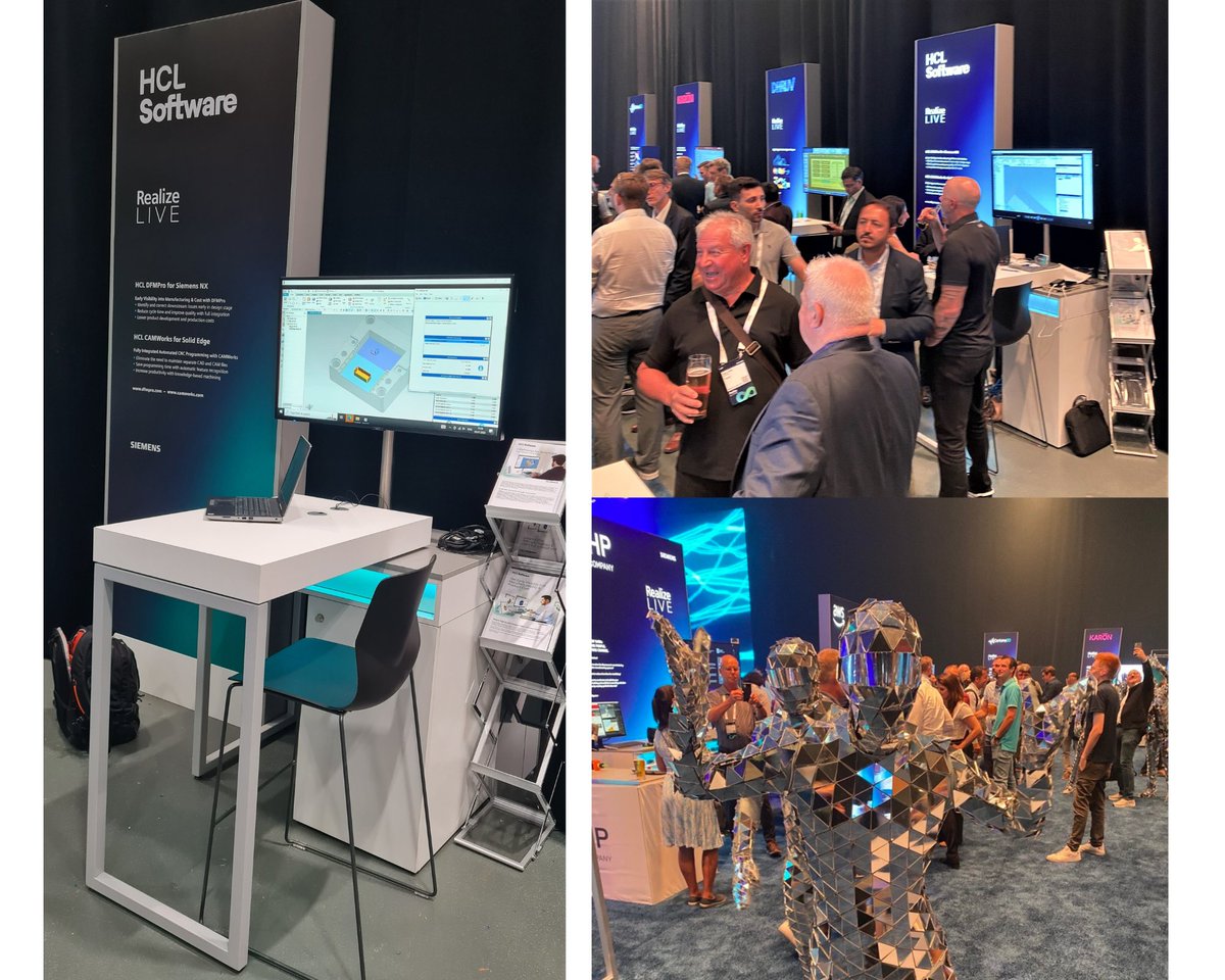 DFMPro's tweet image. We&apos;re thrilled to invite you to join us for an unforgettable times at Realize LIVE Europe. Watch live demonstration of HCL DFMPro at booth #4 and accelerate your product development process. We can&apos;t wait to see you there!
#hclsoftware #dfmsoftware #hcldfmpro #nx #realizelive
