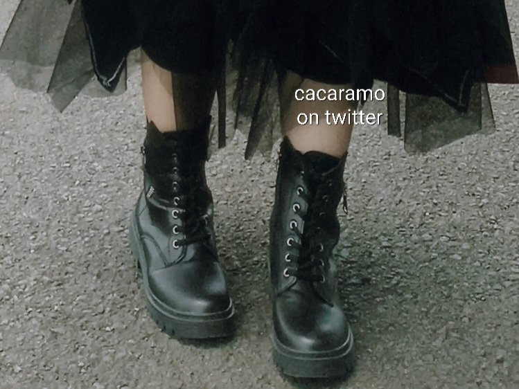 cacaramo's tweet photo. boots
🔗 https://t.co/Bs7PUQjcu0
wearing a black boots never go wrong! cakep poll ini doff gitu bikin look makin kece https://t.co/tuHckOJtyu