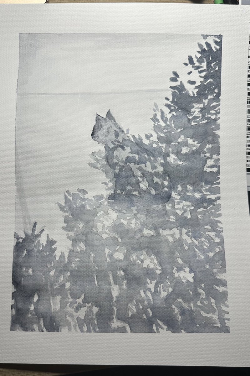 blitzedream's tweet photo. 🌞🌱🌿🎋 watercolor https://t.co/NtKID6IOTg