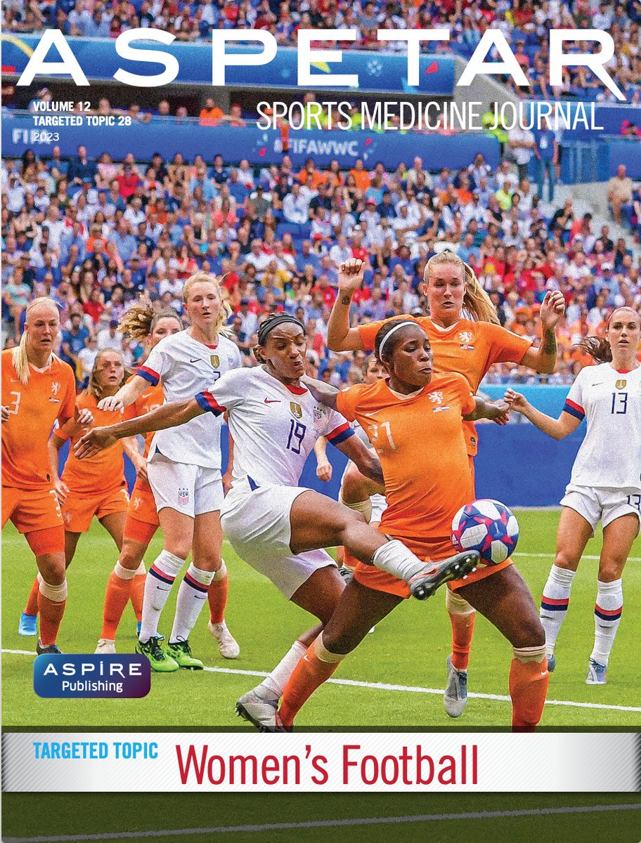 🎯“Women's Football”
👇
We are delighted to announce the release of the latest issue of the Aspetar Sports Medicine Journal, titled “Women's Football”, just in time for the highly anticipated FIFA Women’s World Cup.

Get your 🆓copy Now 👉  aspetar.com/Journal/articl…