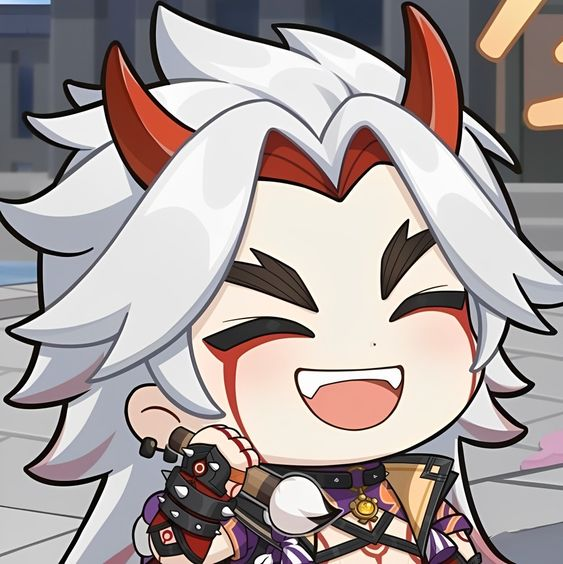 transtisticotd's tweet image. the first trans + autistic character otd is Arataki Itto from Genshin Impact!  they are transfem, have adhd and go by he/she/them pronouns! 
(all hc) submitted by anon :3 thank u !!