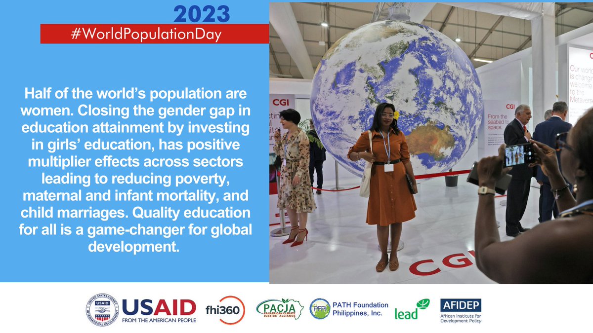 Girls’ and women’s education stimulate multiplier effects that reduce poverty, maternal & infant mortality, & early marriage, yet hindered by the literacy gender gap that still persists. @Afidep @fhi360 @leadsea_ @PACJA1 @USAIDGH #WPD2023 #genderequality shorturl.at/iV237