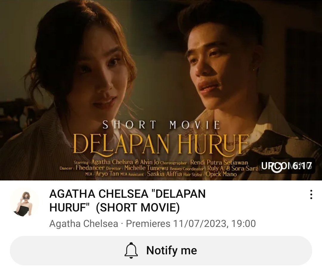 HITSRec's tweet photo. Are you ready? @AgathaChelsea18 & @alvinxjo https://t.co/b7FbmXd9Ms 🥳
#DelapanHuruf #hitsrecords #agathachelsea #alvinjo https://t.co/YJhEI58RqT