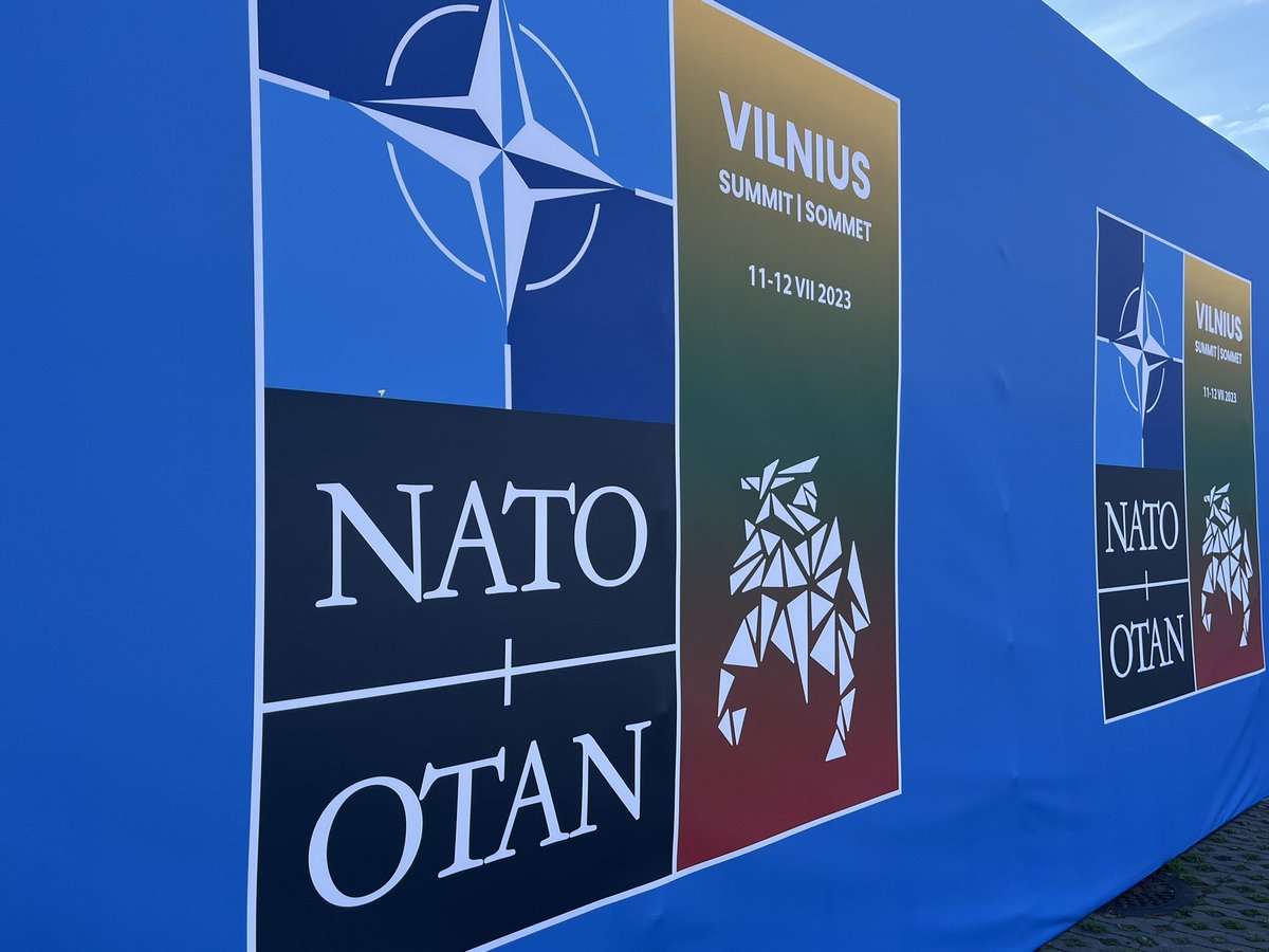 Šodien Viļņā sākas @NATO samits. Par jaunumiem no Lietuvas galvaspilsētas šodien un rīt vēstīšu @LRZinas ziņu izlaidumos. #VilniusSummit #NATO #Vilnius