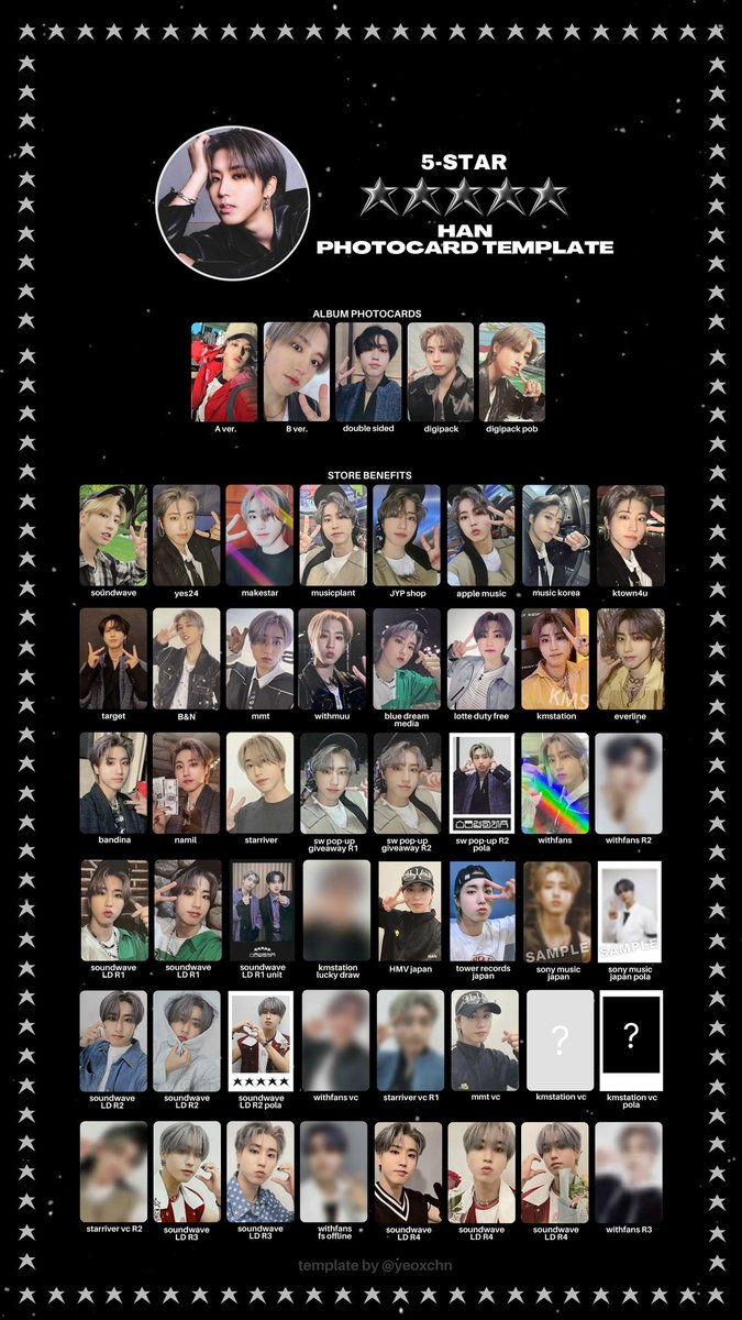 yeoxchn's tweet photo. stray kids ★★★★★ (5-STAR)
photocards and store benefits templates ⋆˙⊹ 

⟡ han &amp; felix

⊹ added mmt vc pictures

t. 스트레이키즈 한 필릭스 사웨 사운드웨이브 럭드 スキズ skz han jisung felix pob pc vc https://t.co/g3AWPiIfRJ