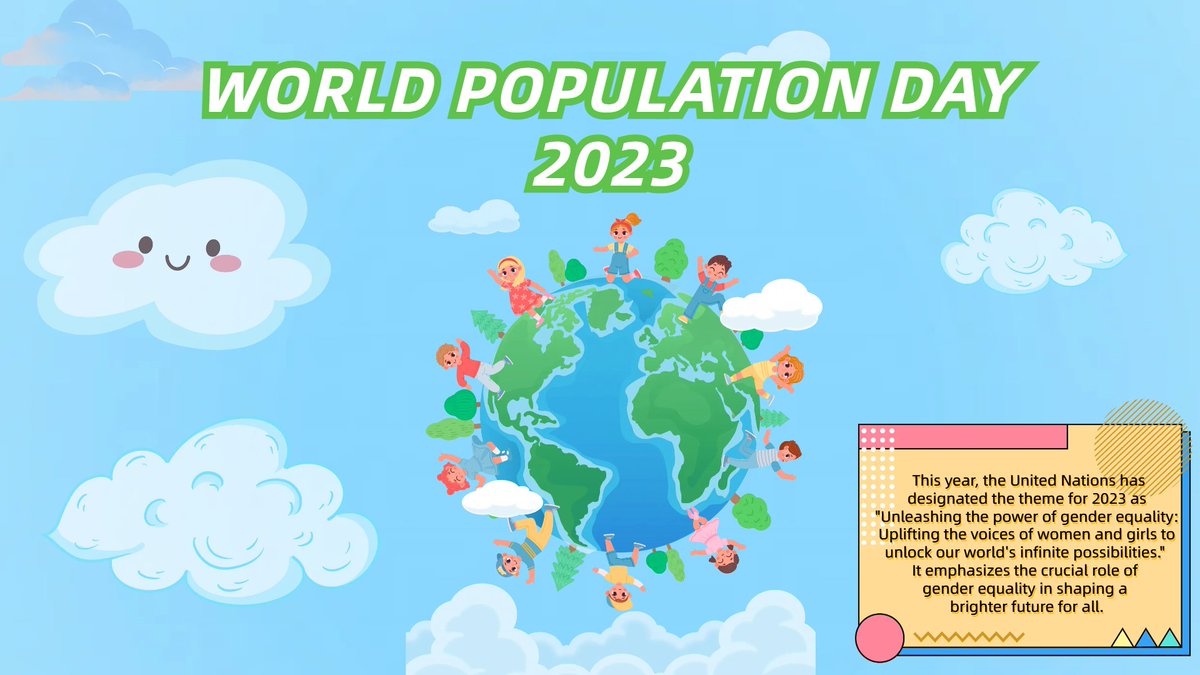 SeekGeneBiosic's tweet photo. 🌏On the #WorldPopulationDay, now we have 8 billion population. However, 4 billion women and girls, constituting 49.7% population, still face gender discrimination. Let's work together to safeguard their rights, and prioritize the health and well-being of women and children. https://t.co/JzNSpfZ7Fv
