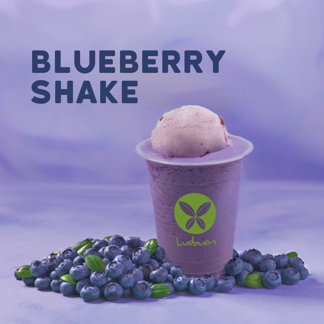 LUIBUIN's tweet photo. Dive into a sea of Blueberry Bliss 🫐 with every sip🥤 https://t.co/6bese7zEGc