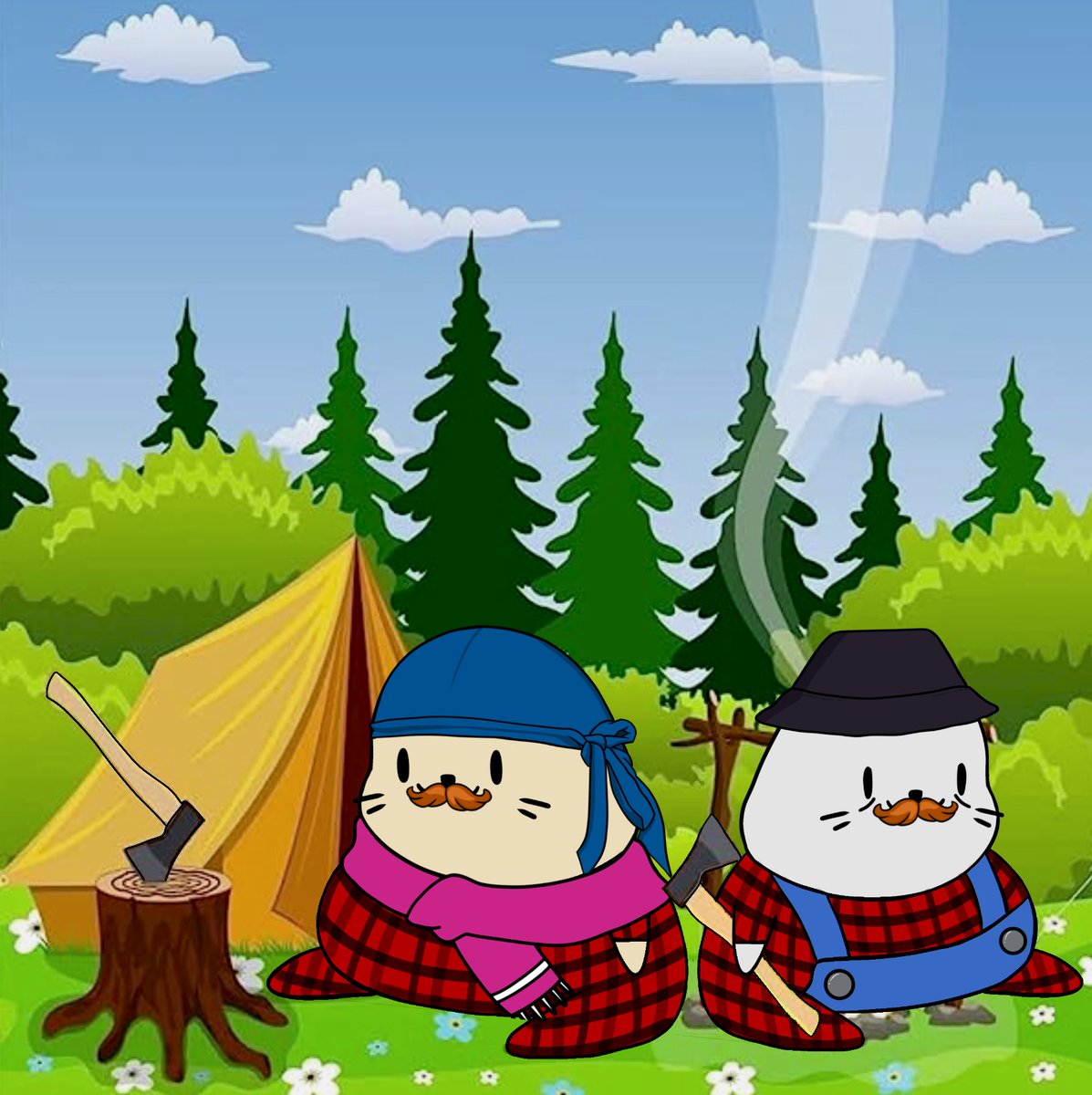 I can personally remove a 250' tall oak tree in under six hours, chipped AND stacked

🖼: @neshaeth