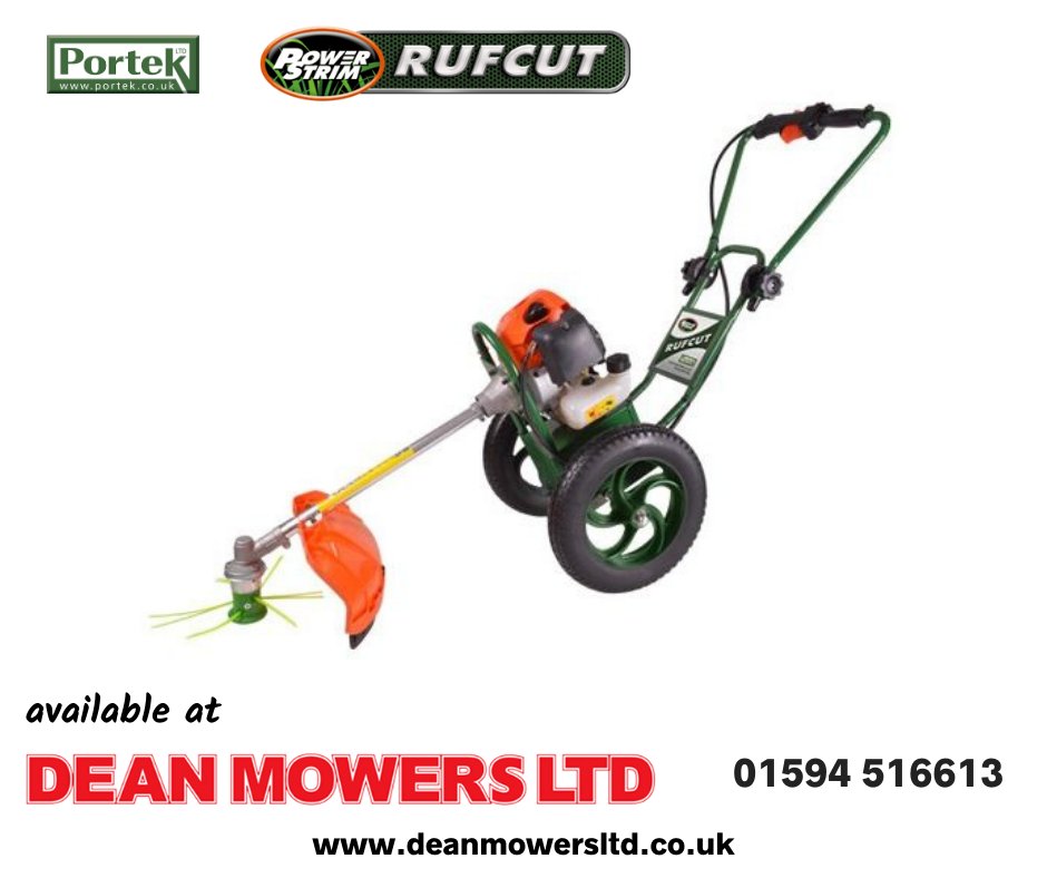 DeanMowers's tweet image. Is your kit not cutting it? The #Portek RufCut wheeled heavy duty strimmer will!

Fast as a brush cutter, easy as a mower,  it's designed for clearing larger areas with long grass and thick undergrowth.
Easy to manoeuvre making light work of the toughest tasks

In stock now 🙂