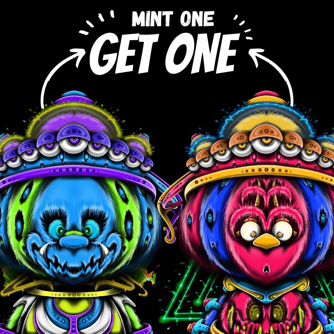 Goooood morning <a href="/KOZMONAUTS1/">KOZMONAUTS</a> and Crypto twitter😈. 

Right now we have a BOGO free offer on our #FURSLTA mints 🤯

Mint for 0.02 and for every one you mint you will be airdrop 1 for 1 when mint closes 🫡

Airdrops will will not count towards the figurine claim 😈🖖🏻👽