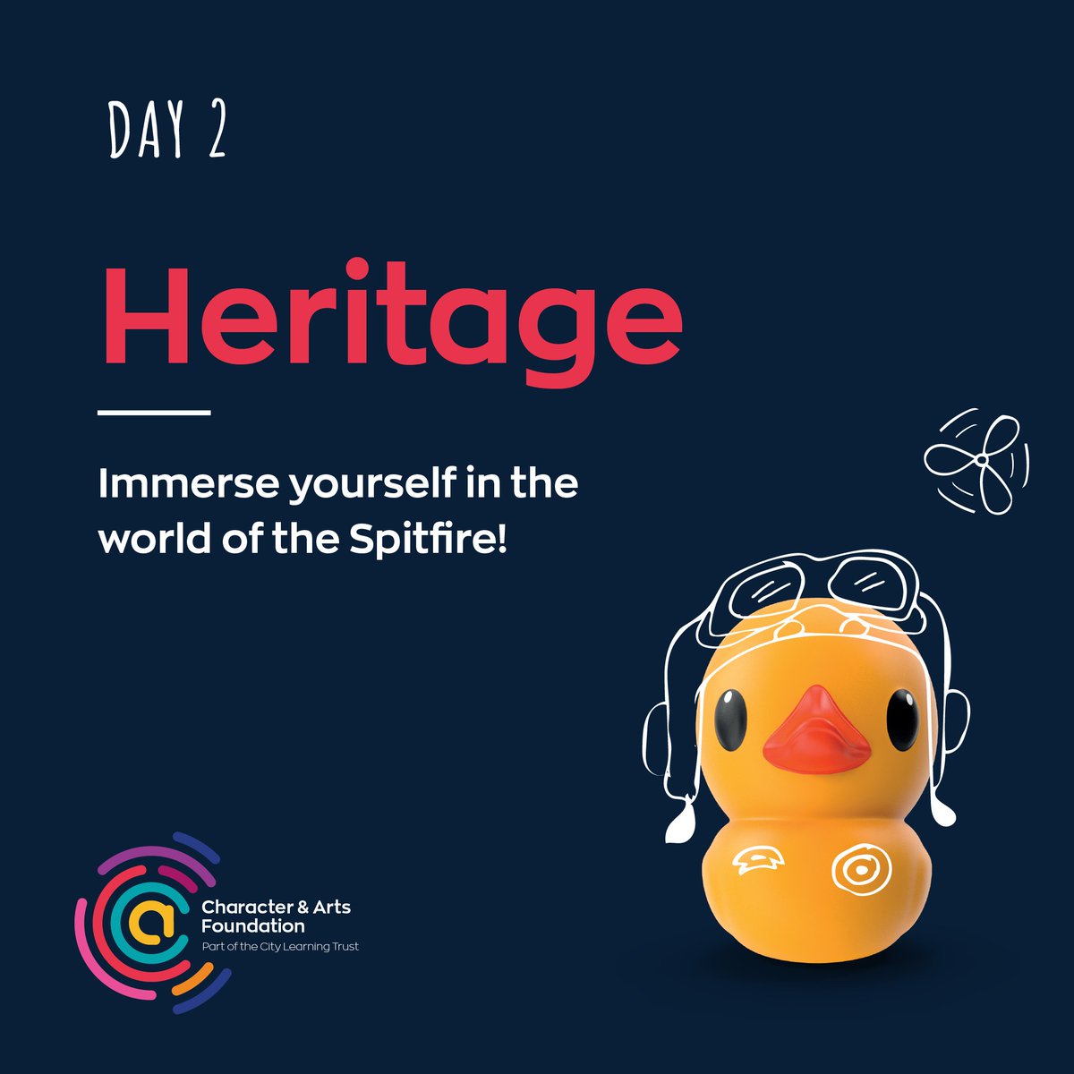The sky's the limit! ☀️

We're on Day 2 of our C&amp;A Launch Week. It's time to soar and explore the world of HERITAGE ✈️

Download all the resources you need through the link below 👇

📚 citylearningtrust.org/character-and-…

#CandAatCLT #CandAHeritage