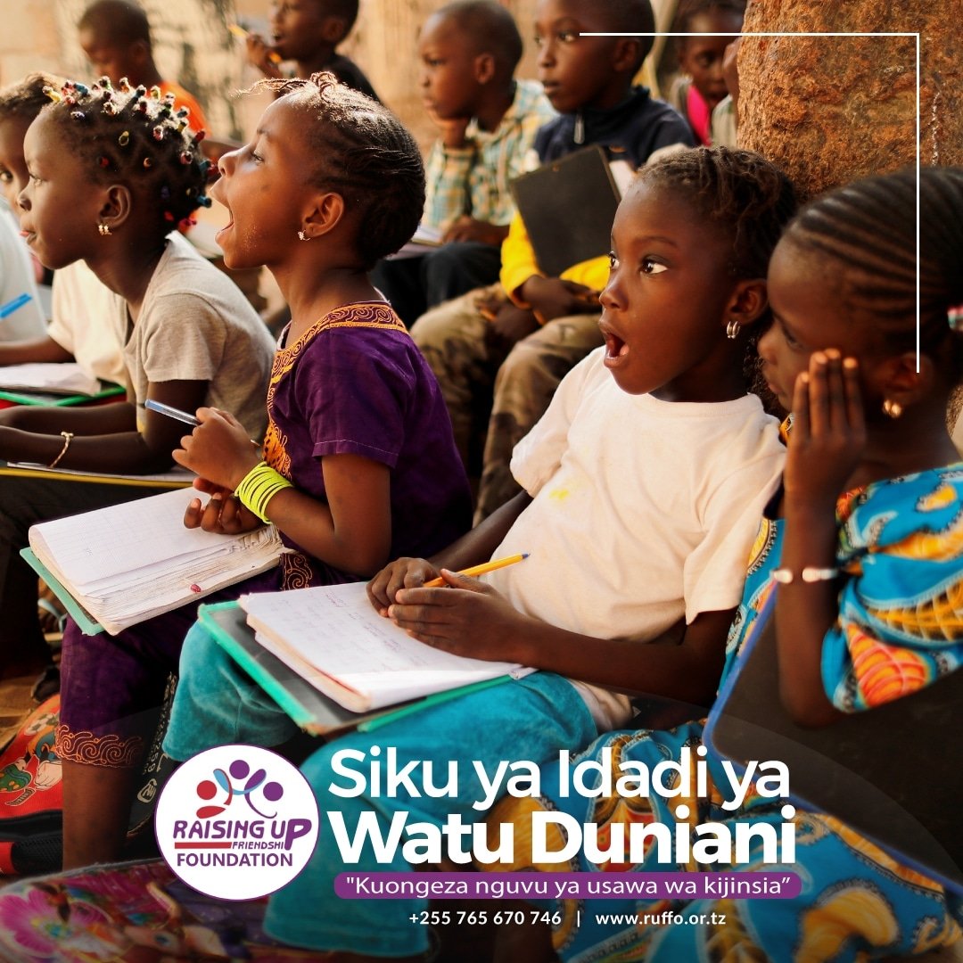 Leo ni siku ya idadi ya watu duniani, Ili Kuongeza nguvu ya usawa wa kijinsia huanza na kuinua sauti za wanawake na wasichana, hata kutoka udogoni! Tukijenga misingi imara mapema, tunawawezesha watoto kuchukua hatamu ya kufungua uwezekano usio na kikomo.

#WorldPopulationDay2023