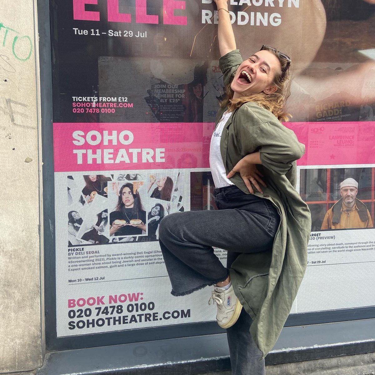 L’chaim to this legendary team <a href="/PickleThePlay/">P I C K L E</a> for a SOLD OUT run <a href="/sohotheatre/">Soho Theatre</a>

What a JOY to have movement directed this gorgeous piece by/with the incredible <a href="/deli_segal/">Deli Segal</a> directed by the genius <a href="/kaylatmf/">Kayla Martell Feldman (she/they)</a> produced by the one and only @TanTruman 

#movementdirecting