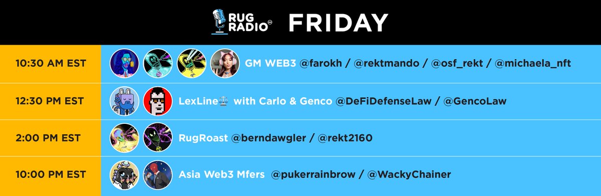 Rug Radio tweet media