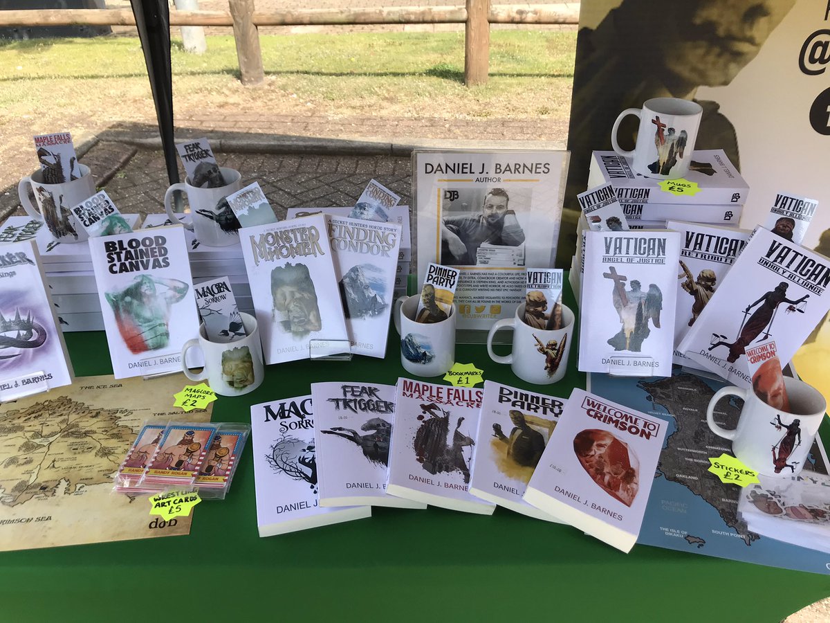 Hoping to do more local fairs this year, but in the meantime you can always purchase my work from me personal just message me for signed copies! Also available at <a href="/amazon/">Amazon</a> @sellfyhq <a href="/barnesandnoble/">barnesandnoble</a> <a href="/waterstones/">Waterstones</a> #barnesandnoble #waterstones #amazon #goodreads #sellfy