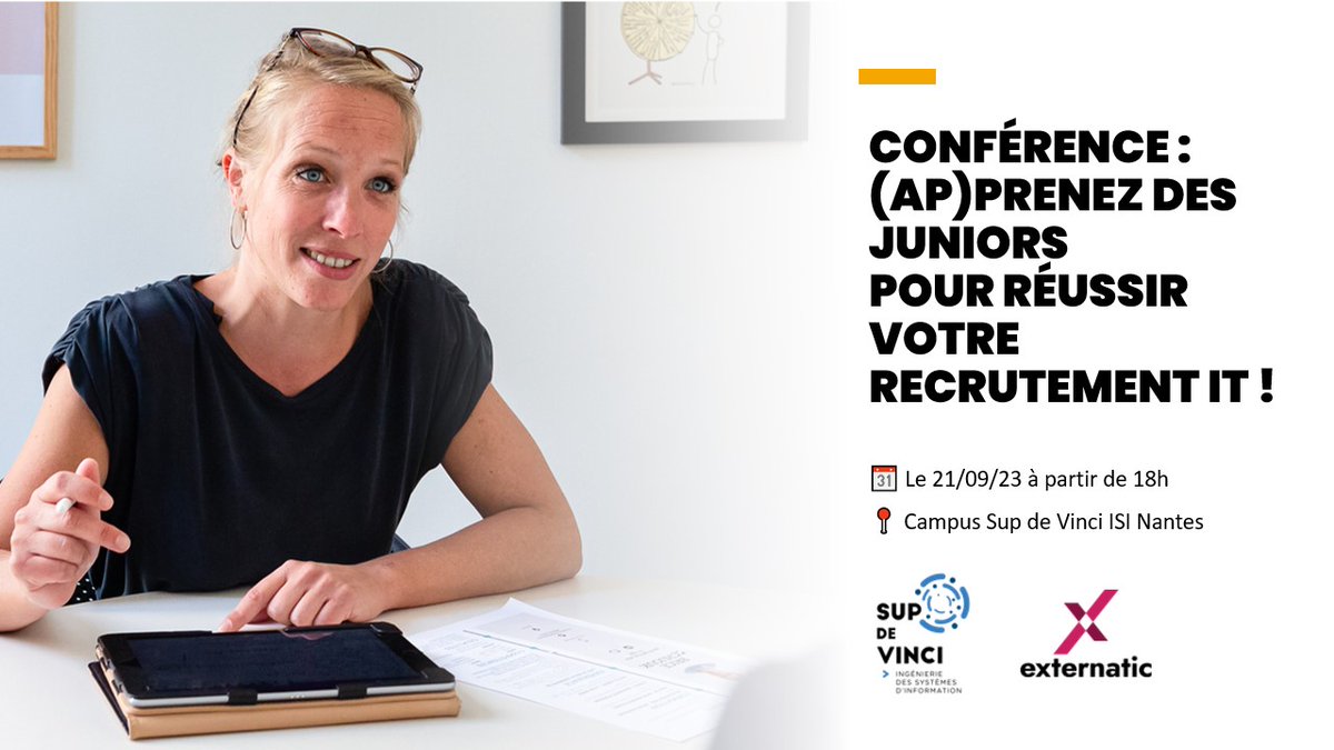 Sup de Vinci - école d'informatique tweet media