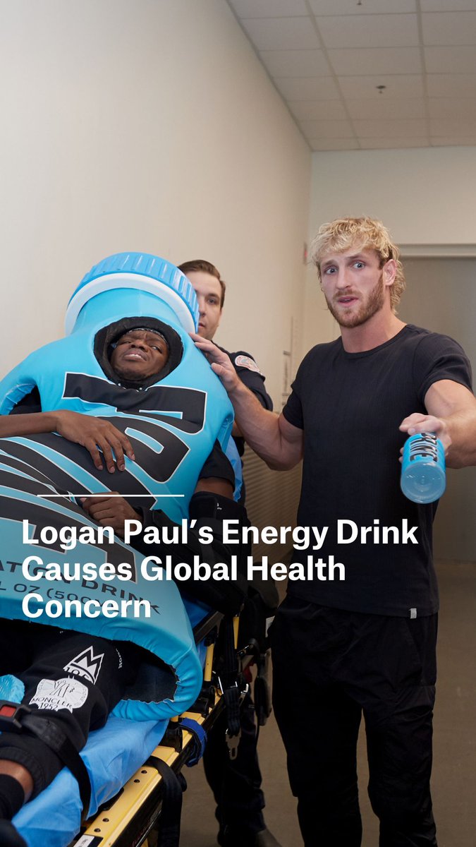 WATCH: Logan Paul’s wildly popular energy drink is causing major health concerns and calls for FDA investigation https://t.co/GqqHb5nLuh